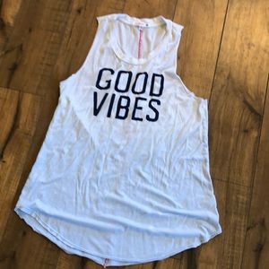 Razor back tank top style shirt